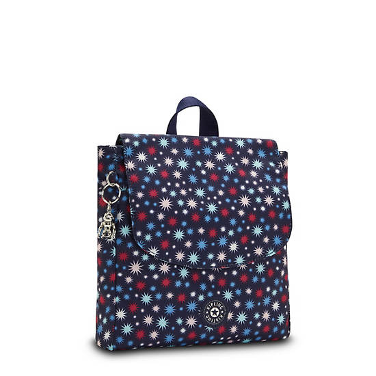 Kipling Dannie Printed Small Backpacks Funky Stars | CA 1547AH